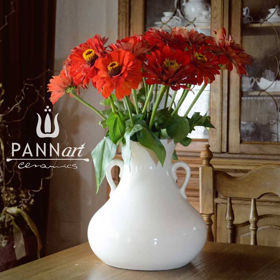 Vrednost poslovnega darila, za uspešne poslovne odnose, vaza PANNart ceramics