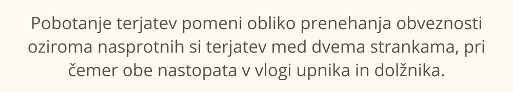 pobotanje-terjatev